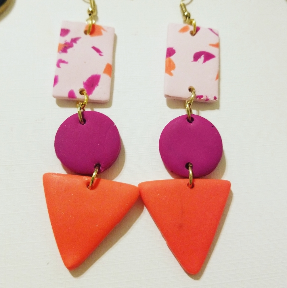 Chic Shape Hook Earrings Free Shipping